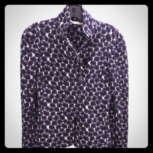 Diane von Furstenberg DVF knit Blazer size 2